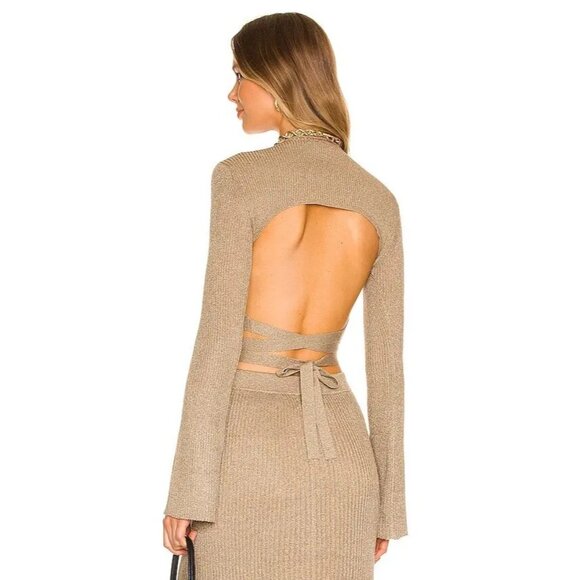 Hansen & Gretel Keke Top in Beige - Picture 3 of 5